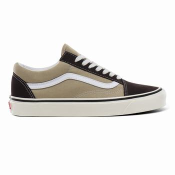 Vans Anaheim Factory Old Skool 36 DX - Naisten Tennarit - Suklaa/Khaki